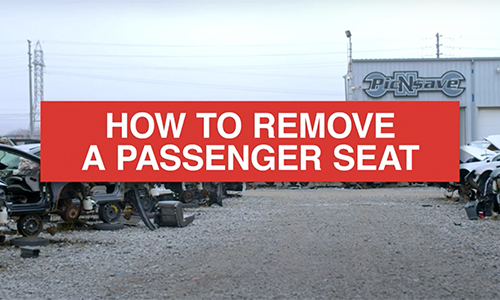 How to remove a passenger seat