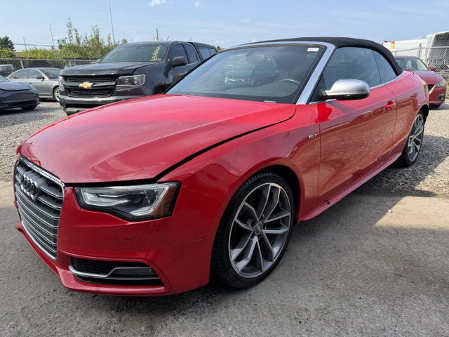 2013 AUDI S5 CONVERTIBLE